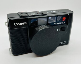 Camera Protection Lens Cap - Canon AF35M (Autoboy) - Black