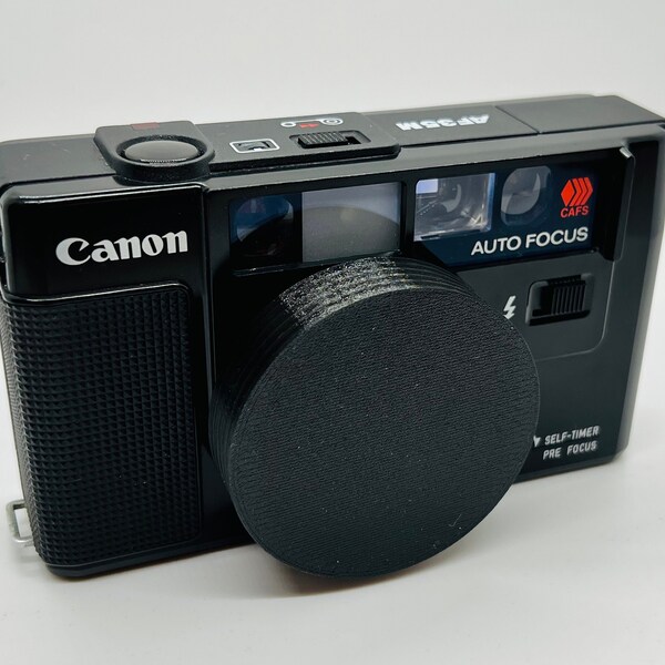 Camera Protection Lens Cap - Canon AF35M (Autoboy) - Black