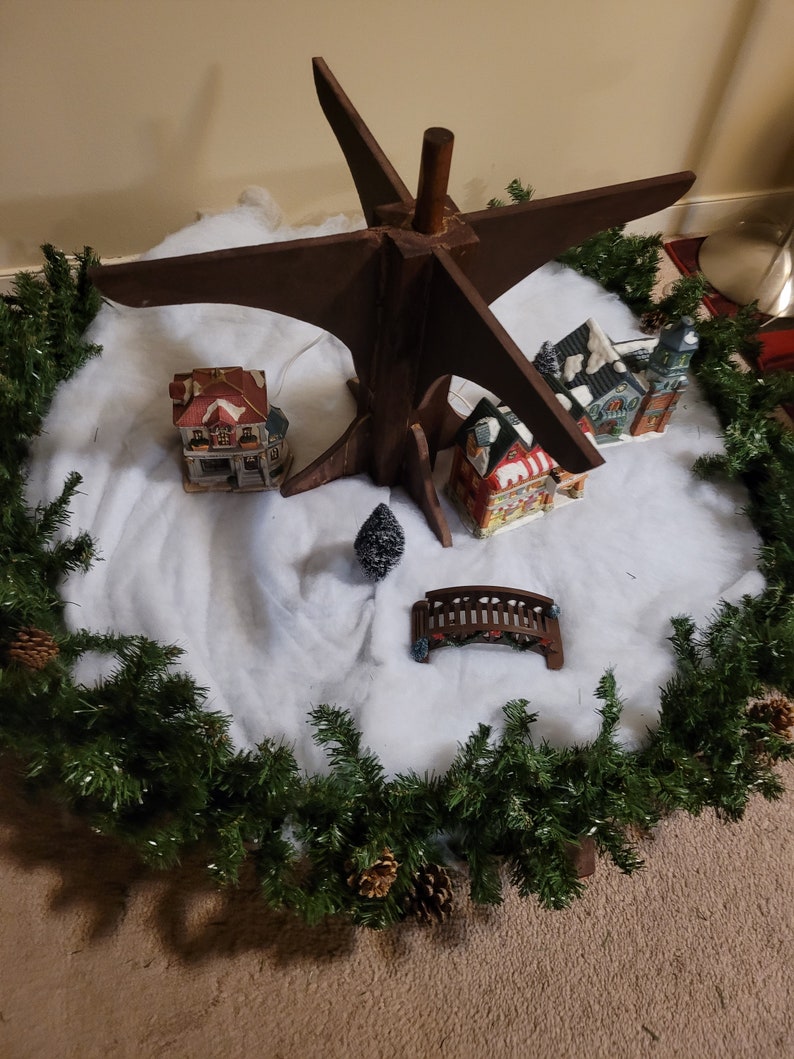 Christmas Village Display Tree 