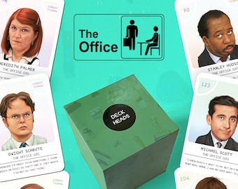Juego de cartas de preguntas y respuestas de The Office (EE. UU.) - Cabezas de mazo