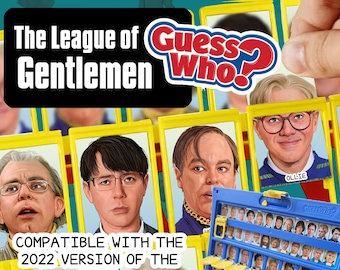 The League of Gentlemen Guess Who? 2022 Board Game Inserts - Deck Heads