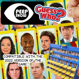 Peepshow, raad eens wie? Inzet bordspellen 2022 - spelkoppen