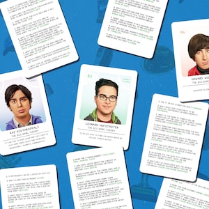 The Big Bang Theory Trivia Card Game Expansion Packs - Deck Heads Card Game