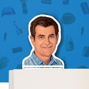 Marcador - Phil Dunphy - Família Moderna - Marcadores de obras de arte da cultura pop