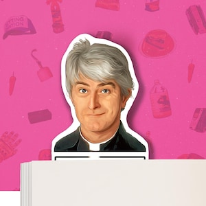 Bookmark - Ted Crilly - Father Ted - Pop Culture Artwork Bookmark