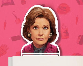 Zakładka - Lucille Bluth - Arrested Development - Pop Culture Artwork Zakładka