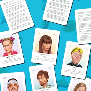 Spaced Sitcom Trivia Card Game Paquetes de expansión - Deck Heads Card Game