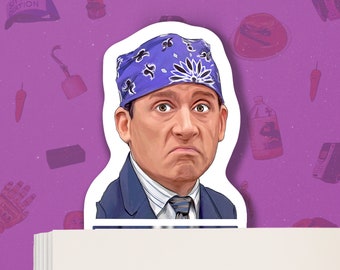 Bookmark - Prison Mike - Michael Scott - The Office (US) - Pop Culture Artwork Bookmarks