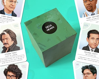 Deck Heads Trivia Card Game US and UK Versions