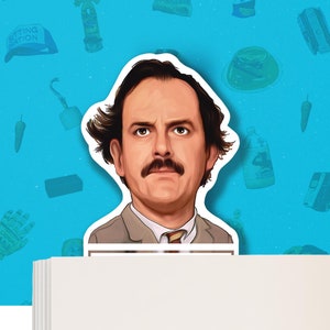Bookmark - Basil Fawlty - Fawlty Towers - Pop Culture Artwork Bookmark