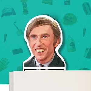 Bookmark - Martin Brennan - This Time: With Alan Partridge - Pop Culture Artwork Bookmark