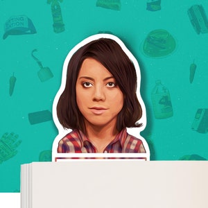 Bookmark - April Ludgate - Parks & Recreation - Pop Culture Artwork Bookmarks