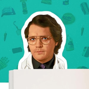 JELU Garth Marenghi's Darkplace Inspired T-Shirt Cotton