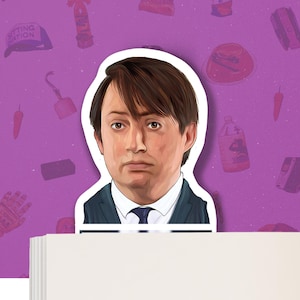 Bookmark - Mark Corrigan - Peep Show - Pop Culture Artwork Bookmarks