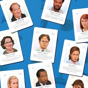 Packs d'extension du jeu de cartes Trivia The Office (États-Unis) - Jeu de cartes Deck Heads