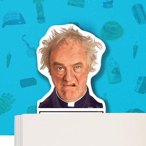 Bookmark - Father Jack - Father Ted - Pop Culture Artwork Bookmark