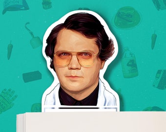 Bookmark - Garth Marenghi - Garth Marenghi&#39;s Darkplace - Pop Culture Artwork Bookmark