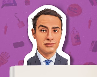 Stath Lets Flats Bookmark: Pop Culture TV Artwork