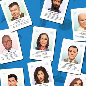 Brooklyn Nine-Nine Trivia Card Game Expansion Packs - Deck Heads Card Game