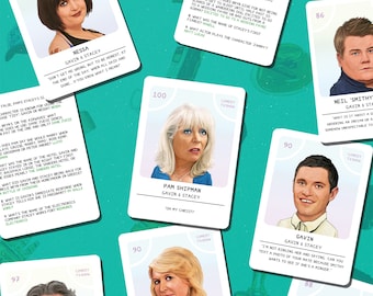 Gavin & Stacey Trivia Card Game Expansion Packs - Jeu de cartes Deck Heads