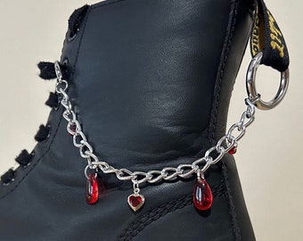 My Bloody Valentine Chain Boot Charms Doc Marten