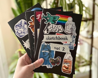 Sketchbook Zine Vol. 1-4 Art books