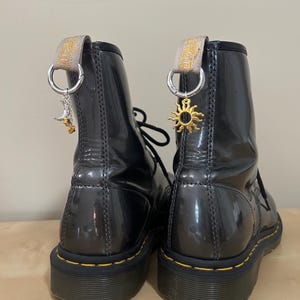 Sun and Moon Boot Charms Doc Marten Pair of charms