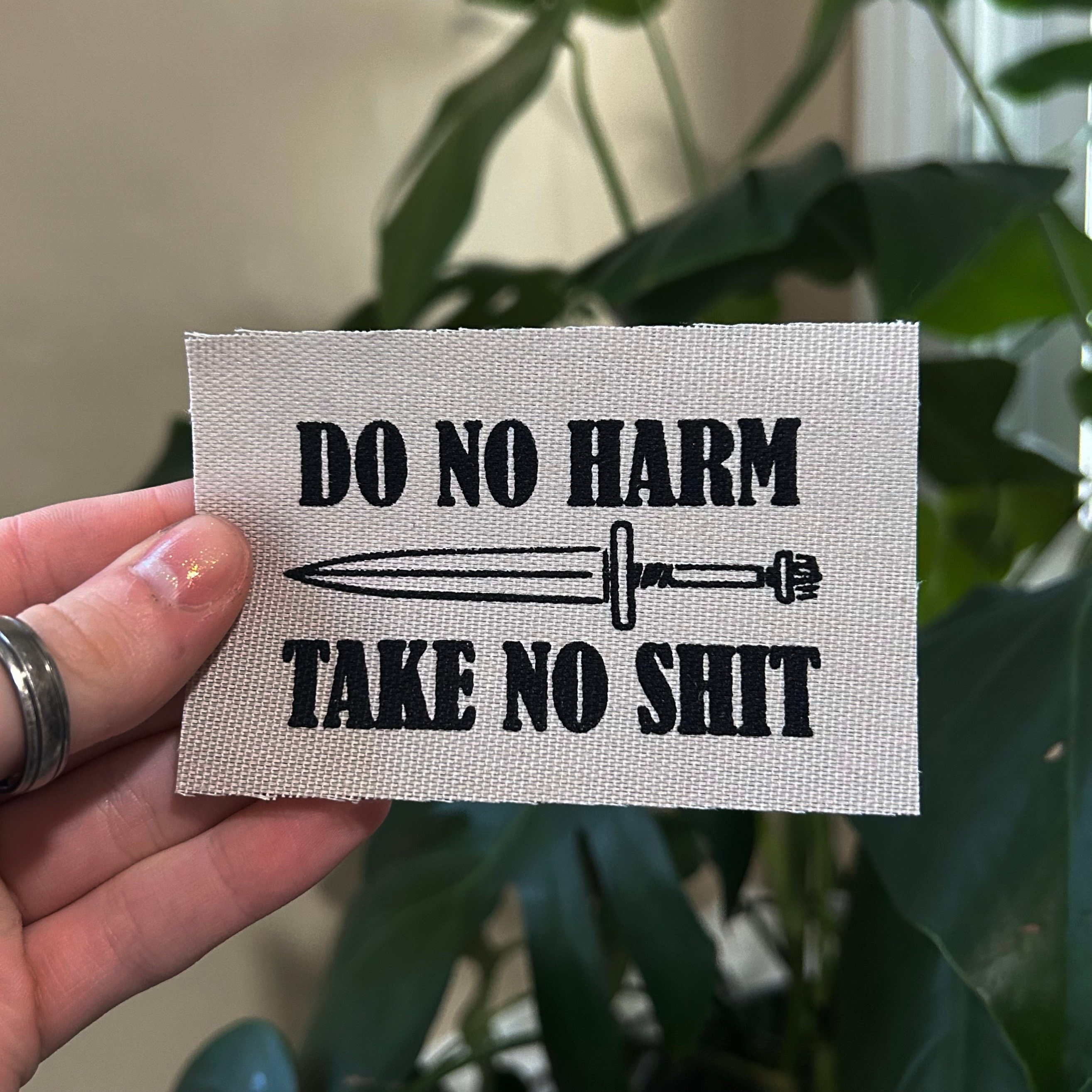 Do No Harm, Take No Shit Metal Pens - Baum Designs