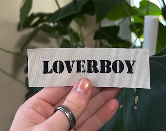 Loverboy - Iron On Punk Patch