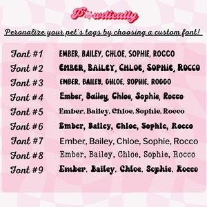 Boy Dog Name Tag Smiley Dog Tag Pet ID Tag Custom Dog Tag Personalized