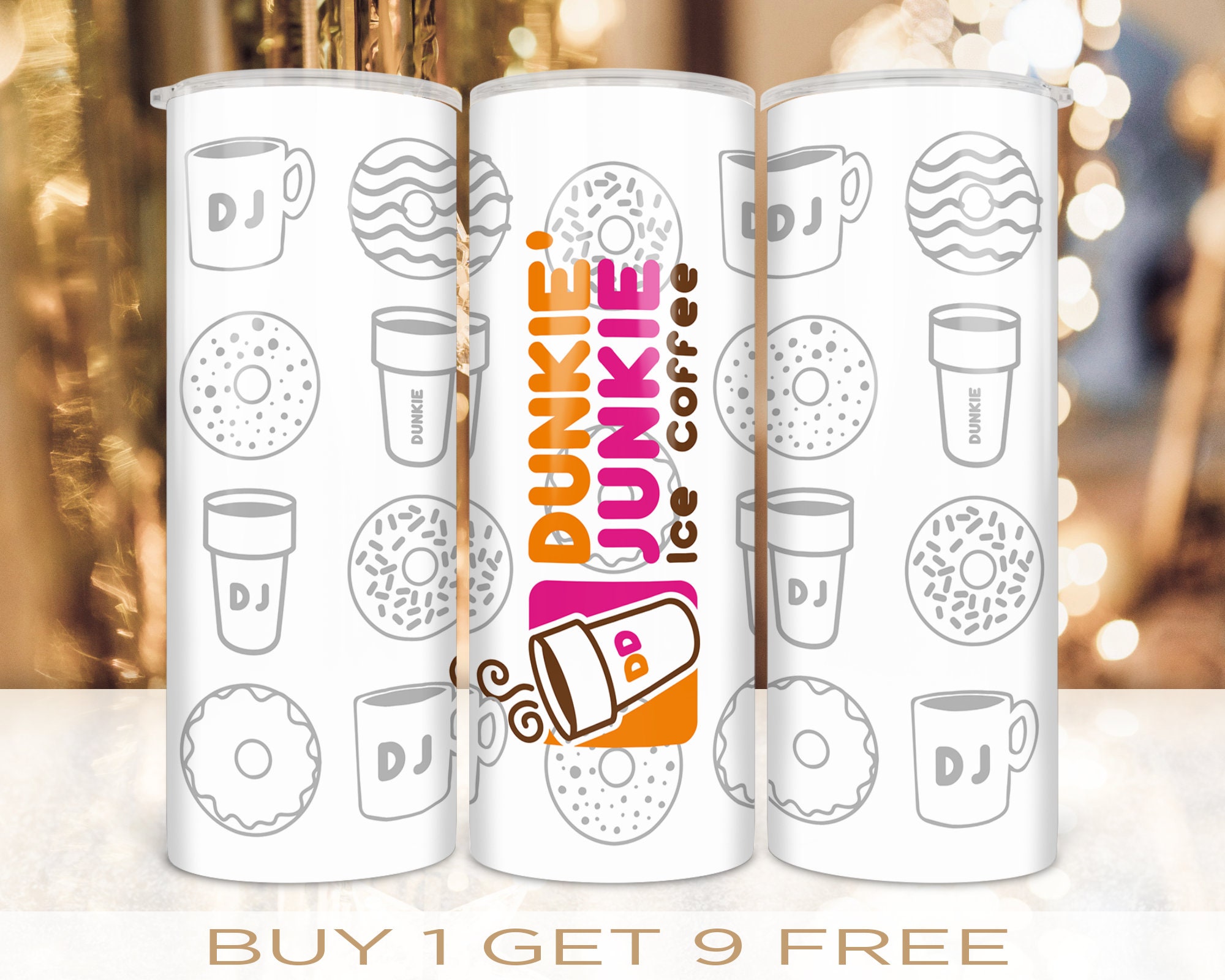 ダンキンドーナツ　コカ・コーラ　　USA タンブラー　しろくま　白熊 ダンキンドーナツ コカ・コーラ USA タンブラー しろくま 白熊