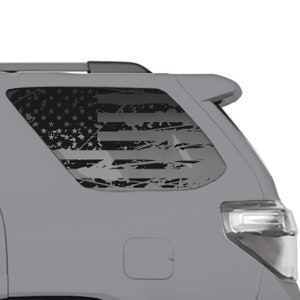 Universal Distressed Flag SUV Side Window Decals