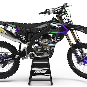 Kawasaki KX250f KX450f MX31 Grafik Kit
