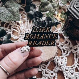 Dark Romance Reader Sticker