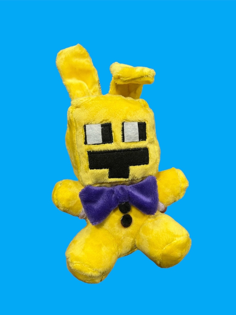 Spring Bonnie Plush Fnaf Plush Security Breach Gamer Gift Etsy