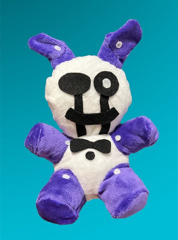 Paper pal Bonnie Plush, fnaf plush, security breach, gamer, gift, fnaf  stuffed animal, inspired by fnaf (unofficial)