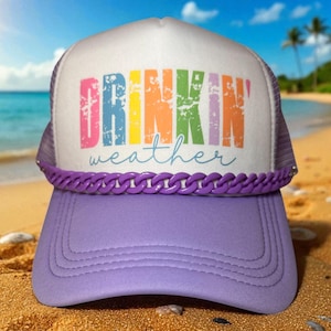 Boat Life Trucker Cap: DTF Aufnäher