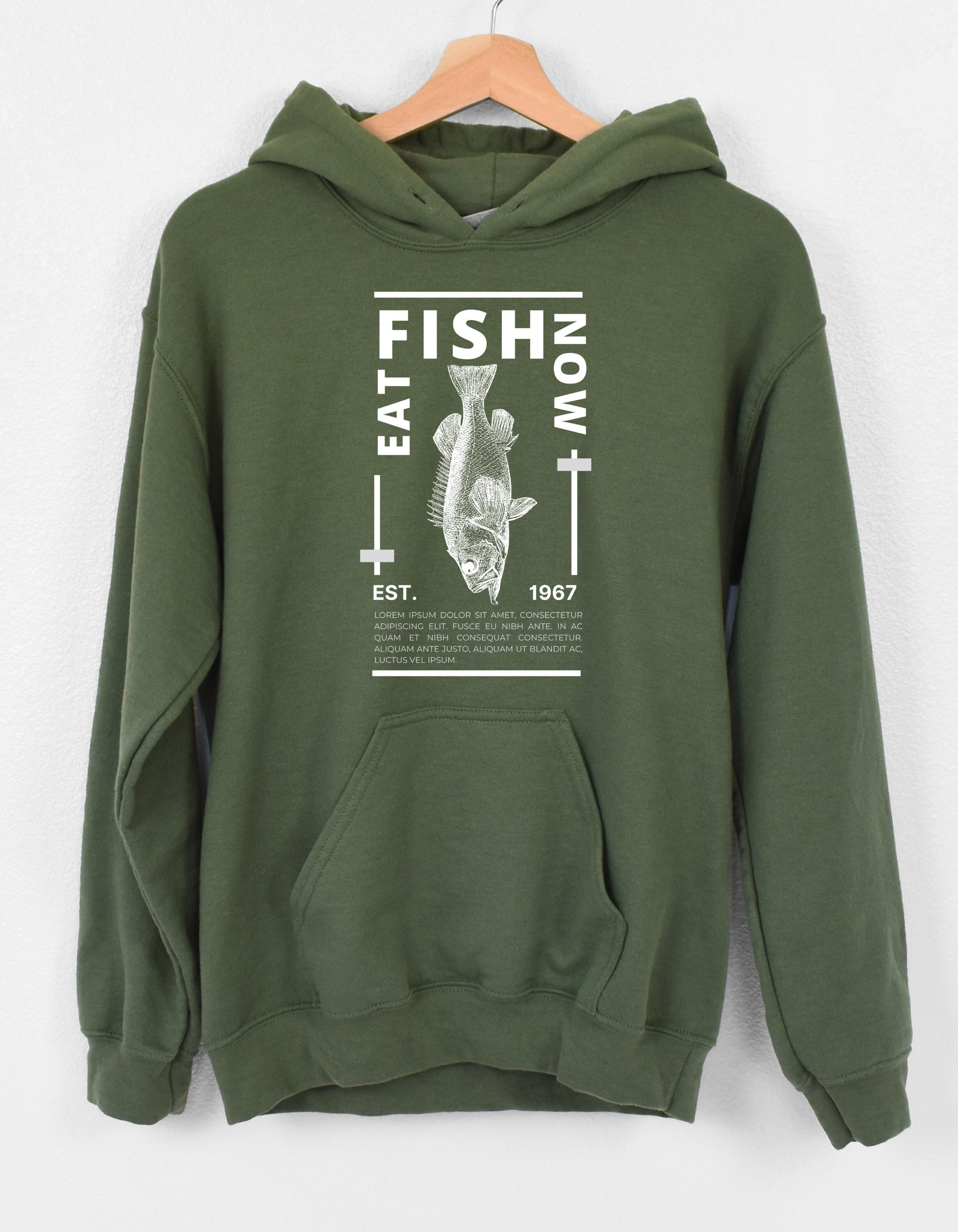 Fish and Forest Mens Fish T Shirts Fishing Gift for Him Fisherman Shirt