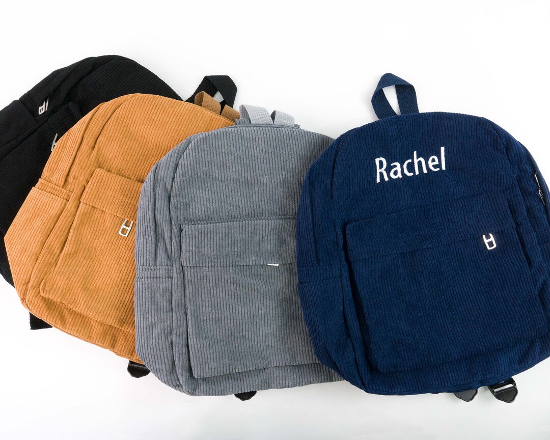 Personalized Backpacks for Kids Custom Monogrammed Students Etsy