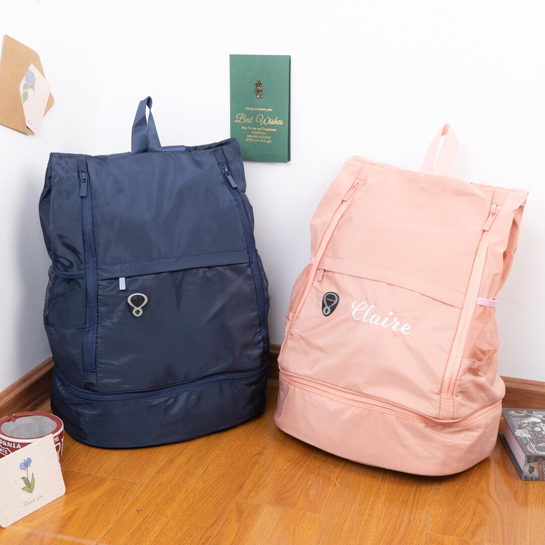 Personalized Backpack With Name Embroidered Backpack Etsy