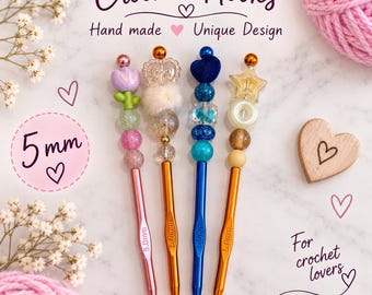5 mm  Crochet hook handmade design
