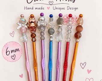 6mm  Crochet hook handmade design