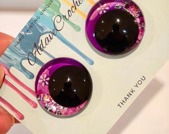 Handpainted 30mm safety eyes