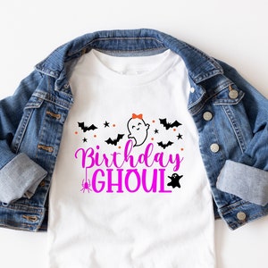 Halloween Birthday Ghoul Shirt: Kids Party Outfit