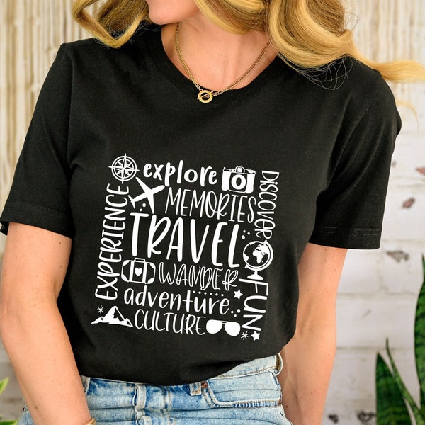 Travel T-shirt, Vacation Shirt, Adventure Shirt, Funny Travel Shirt, Gift For Traveler, Wanderlust Tee, Airplane Mode Shirt,Exchange Student