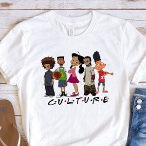 Black Cartoon Characters Shirt, BLM T-shirt, Black Culture Shirt, Black Owned Shirt, Black Girl Magic Shirt, Freedom Shirt,Nostalgic Cartoon