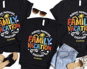 Custom Family Vacation 2025 Shirt: Matching Summer Tees