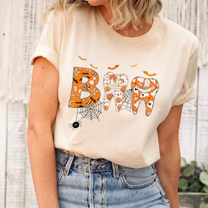 Spooky Halloween Dentist T-Shirt: Dental Assistant Tee