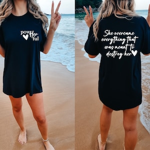 Pow Her Ful T-shirt: Women Empowerment Tee, Motivational Shirt