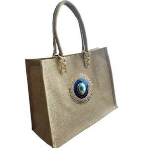 Beach Bag - Meandros | Beach bag | Shopper | Jute | Tote bag